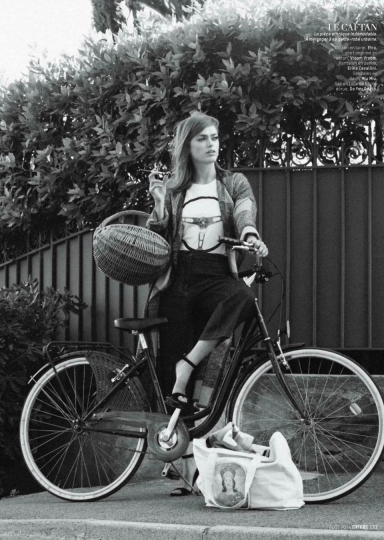 Sophie Vlaming for L’Officiel France August 2014 photographer Sophie van der Perre 